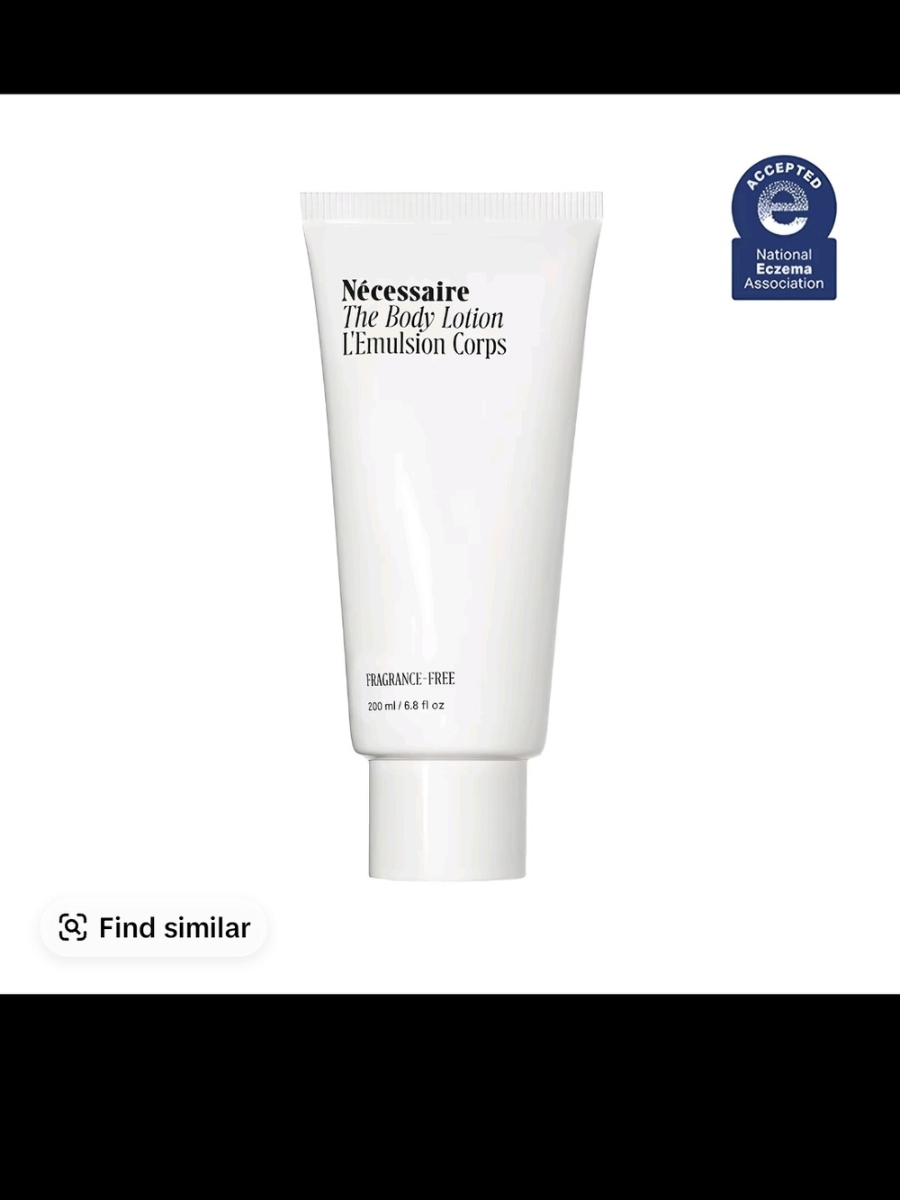 Nécessaire The Body Lotion — Fragrance-Free Nwt.